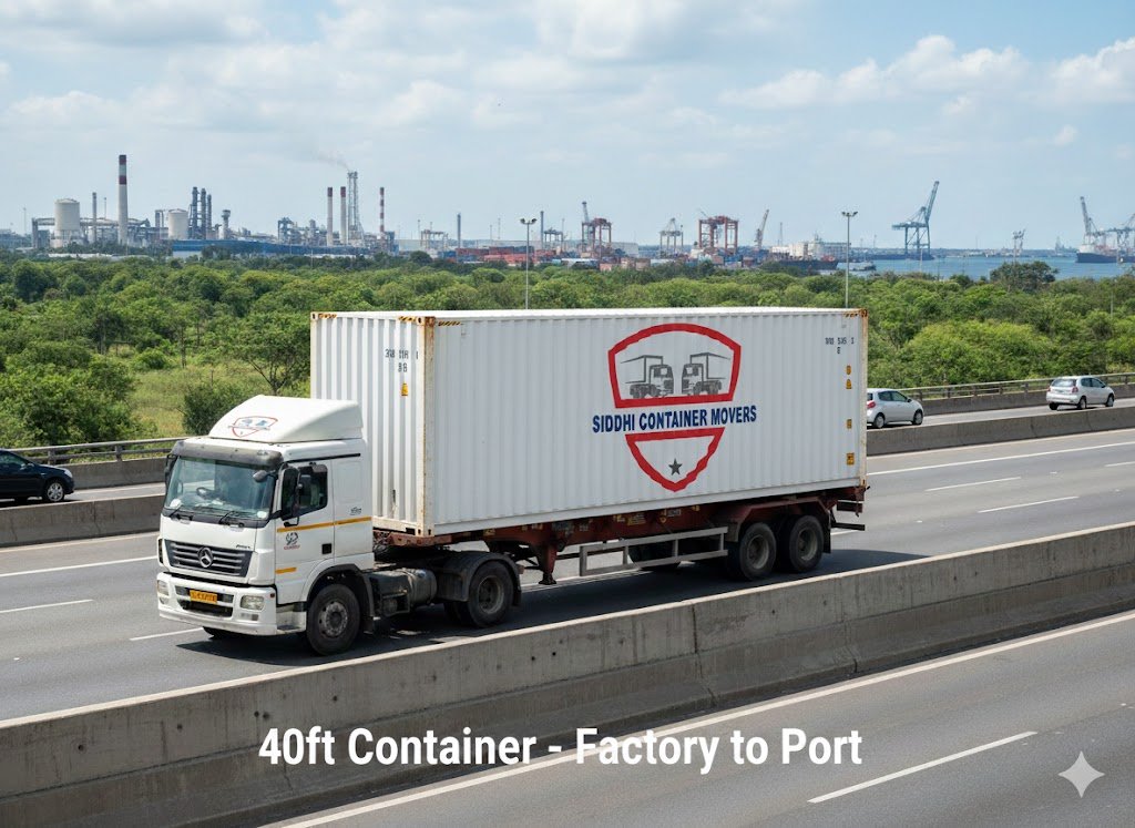 40ft Container Transport
